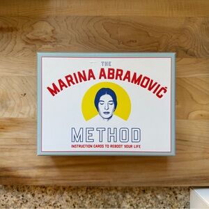 Marina Abramović Method Instruction Cards